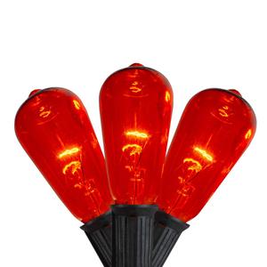 Northlight 10ct. Orange Edison Halloween Light Set
