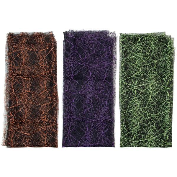 Northlight 3pc. Spiderweb Halloween Decorations