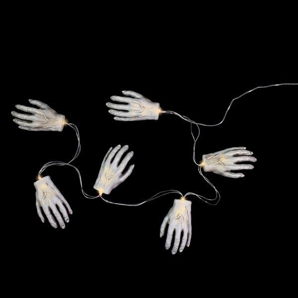 Northlight Skeleton Hands Halloween Light - Set of 6 alternate view