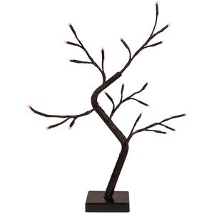 Northlight 15in. LED Black Weeping Halloween Twig Tree