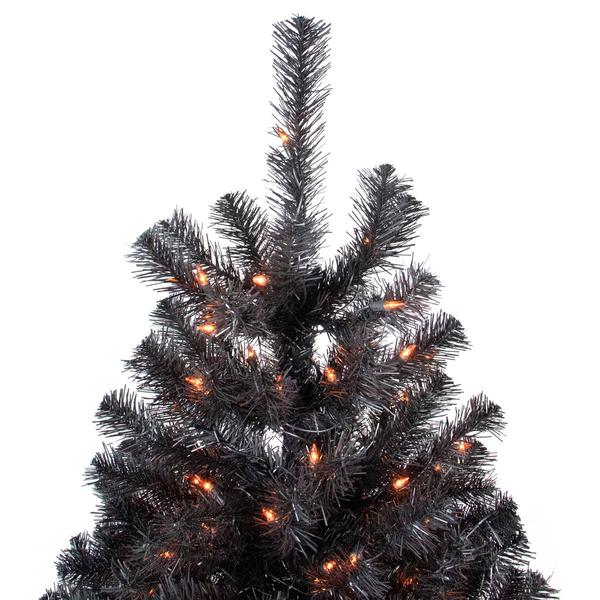 Northlight 4ft. Orange Light Artificial Halloween Tree alternate view
