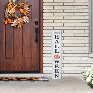 Northlight 31.5in. Metal Happy Halloween Wall Sign alternate view