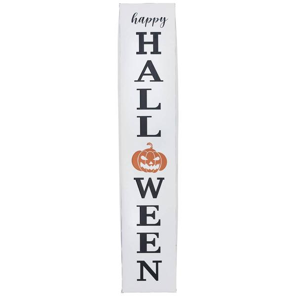 Northlight 31.5in. Metal Happy Halloween Wall Sign
