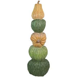 Northlight 42.5in. Five Tiered Stacked Pumpkins Decor