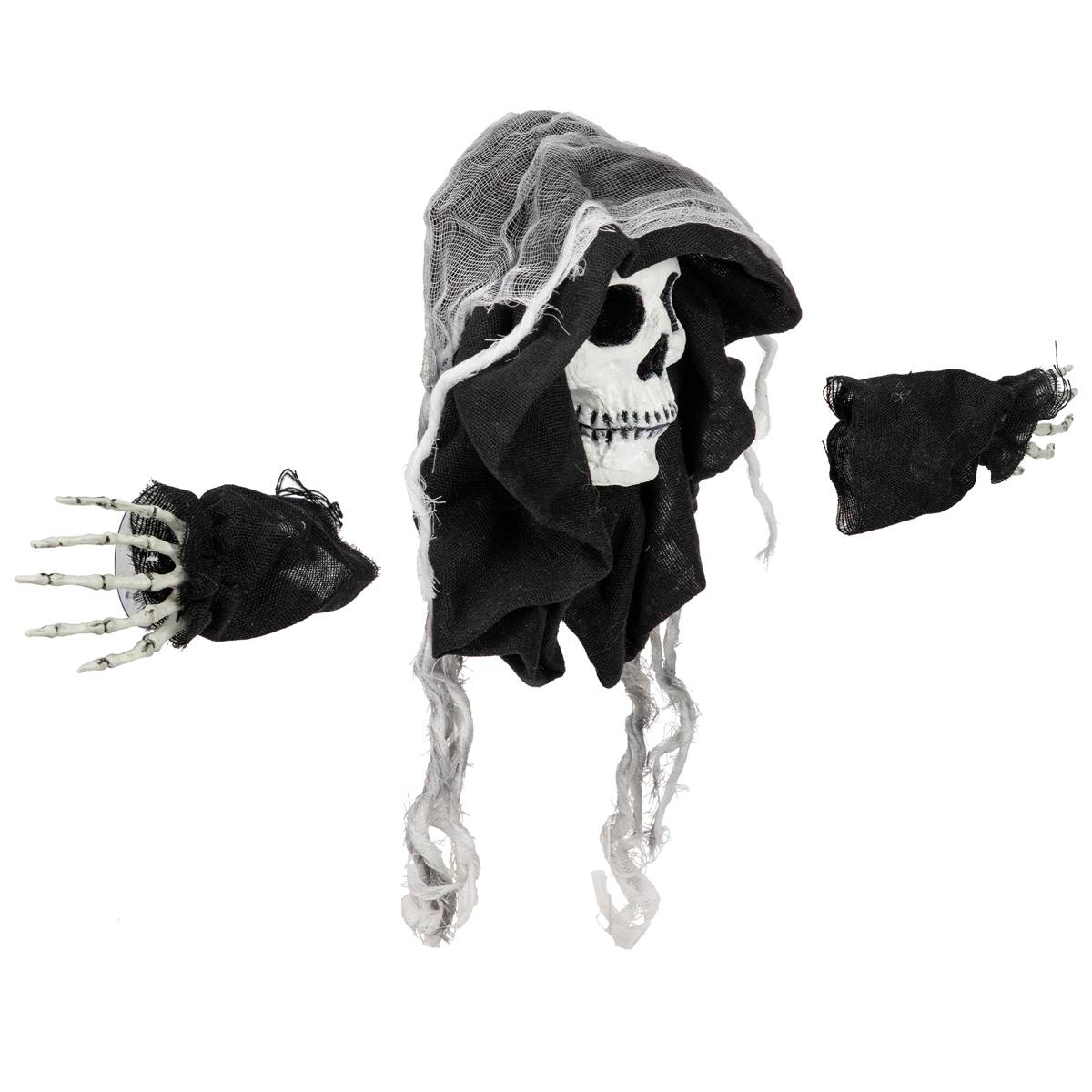 Northlight Seasonal 10in. Spooky Skeleton 3D Window Decoration