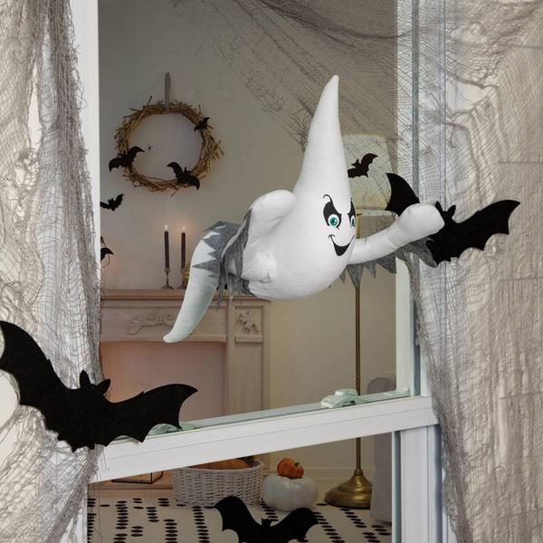Northlight 12in. Ghoulish Ghost 3D Window Decoration alternate view