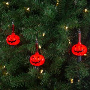 Northlight 7-Count Jack O' Lantern Bubble Lights alternate view