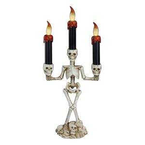 Northlight 14.5in. Dripping Candle Skeleton Candelabra