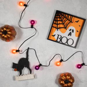 Northlight 10-Count Halloween Globe Lights alternate view