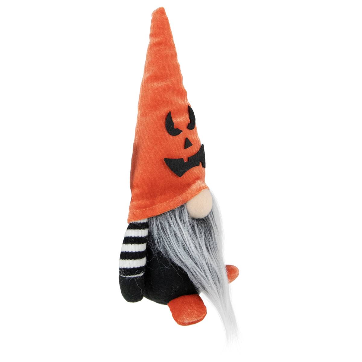 Northlight Seasonal 9.75in. Black And Orange Gnome