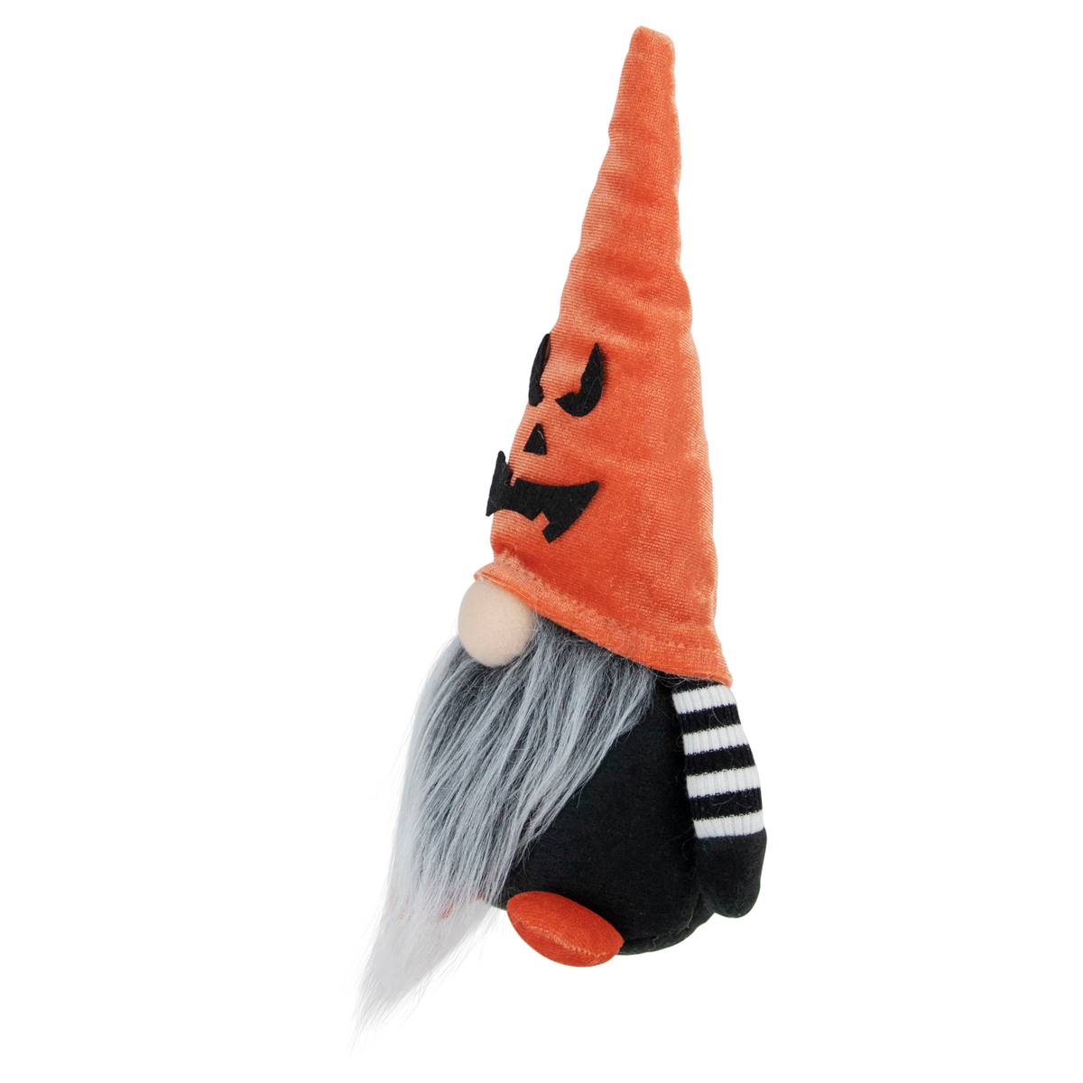 Northlight Seasonal 9.75in. Black And Orange Gnome