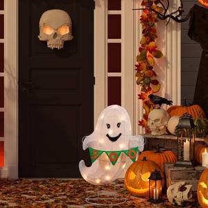 Northlight 25in. LED Ghost With 'Boo' Banner Yard Decor alternate view