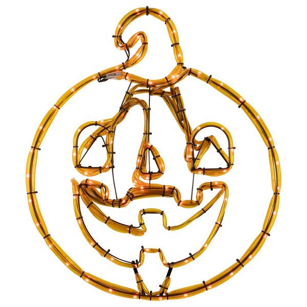 Northlight 18in. Jack-O-Lantern LED Window Silhouette