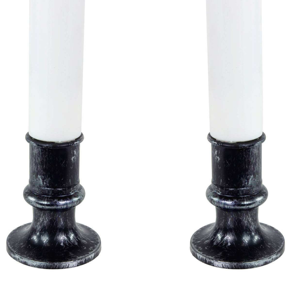 Northlight Seasonal LED White & Red Window Candles -  Set Of 2