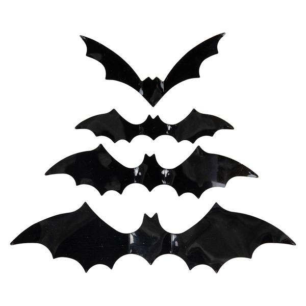 Northlight 22in. Halloween Twig Wreath w/ Bats alternate view