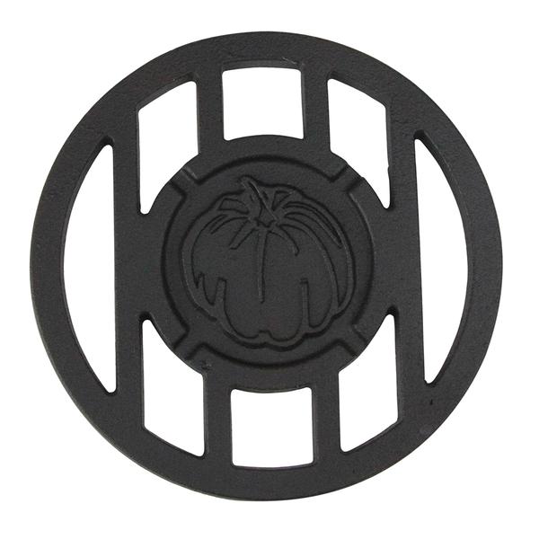 CC Home Furnishings 5.5in. Pumpkin Cast Iron Branding Grill Racks
