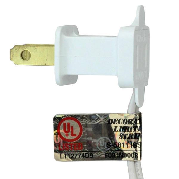 HUB 35ct. Warm White LED Wide Angle Christmas Lights alternate view