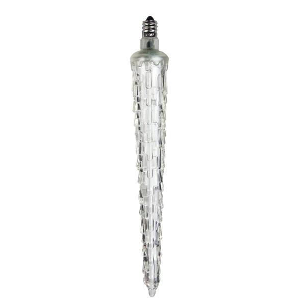 HUB 7in. LED Christmas Icicle Light Bulb