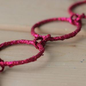 Allstate 5ft. Pretty In Pink Christmas Garland alternate view