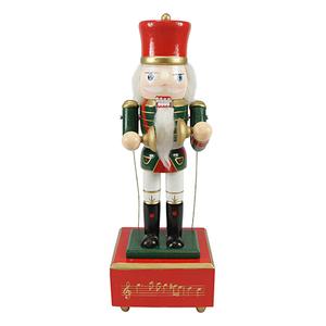 Northlight 12in. Animated Cymbalist Nutcracker