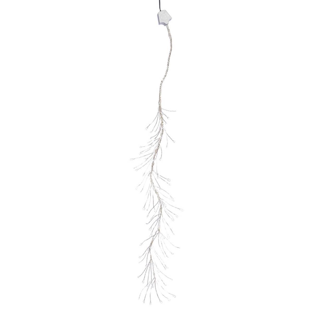 Vickerman Cool White LED Snowfalling Branch Christmas Lights