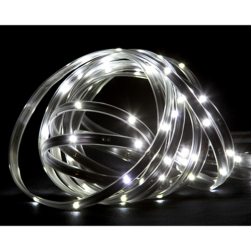 Pure White LED Linear Tape Lights - Black Finish