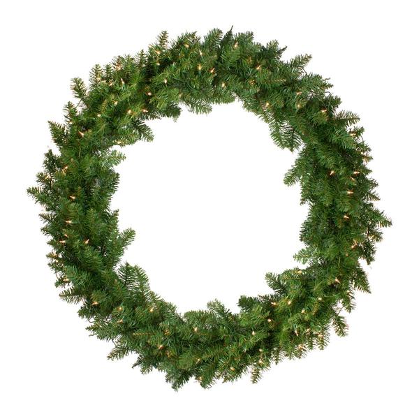 Northlight 48in. Pre-Lit Eastern Pine Christmas Wreath