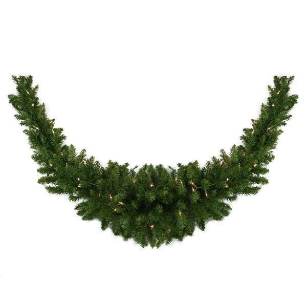 Northlight Pre-Lit Eastern Pine Artificial Christmas Swag