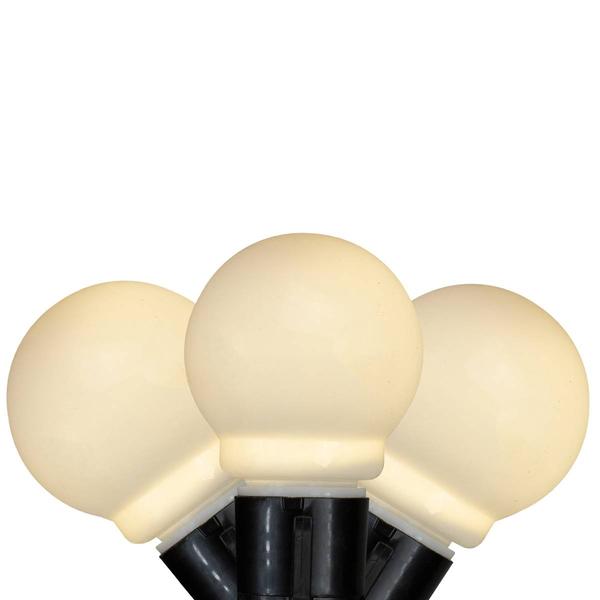 Kurt S. Adler 15ft. Warm White Glass LED Christmas Lights