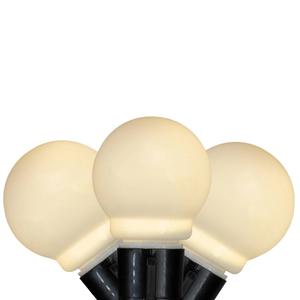 Kurt S. Adler 15ft. Warm White Glass LED Christmas Lights