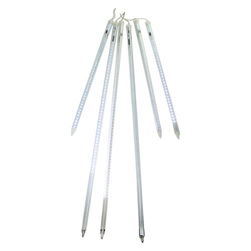 Northlight Dripping LED Icicle Snowfall 6pc. Light Tubes