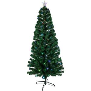 Northlight 6ft. Pre-Lit LED Fiber Optic Artificial Christmas Tree