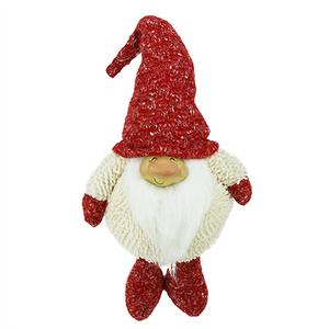 Northlight Chubby Smiling Gnome Christmas Plush