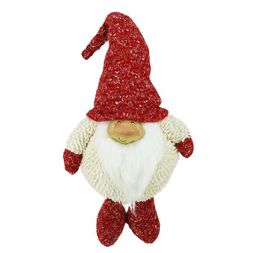 Northlight Chubby Smiling Gnome Christmas Plush
