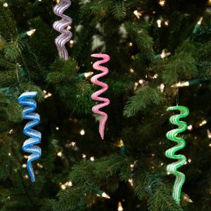 Northlight 6ct. Sugar Coated Ribbon Candy Ornaments alternate view