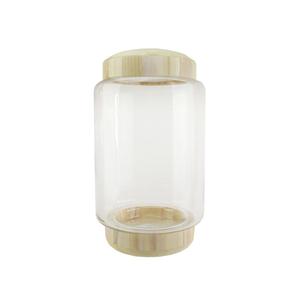 Northlight 13.5in. Beige Round Container with Base