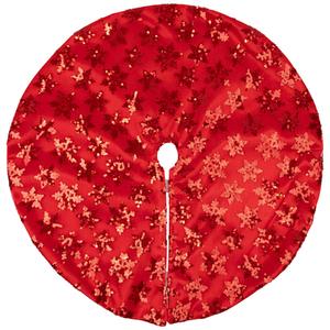 Northlight 20in. Snowflake Mini Christmas Tree Skirt