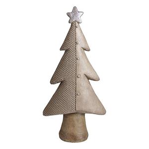 Northlight Textured Christmas Tree Decor w/ Glitter Star