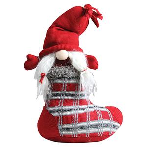 Northlight 14in. Isolde Gnome in Christmas Stocking
