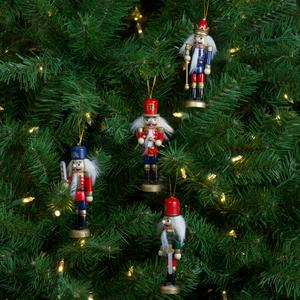 Northlight 4pc. Christmas Nutcracker Ornaments alternate view