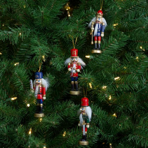 Northlight 4pc. Christmas Nutcracker Ornaments alternate view