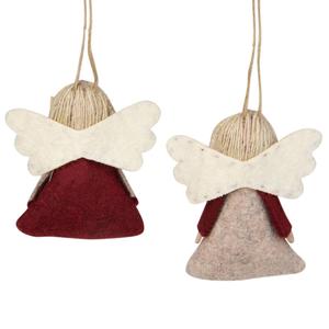 Northlight 3.5in. Angel Christmas Ornaments - Set of 2 alternate view