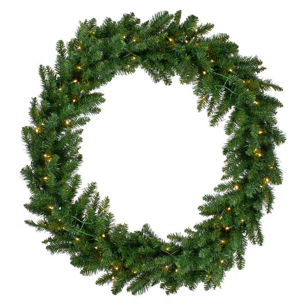 Northlight 5ft. Pre-Lit Artificial Christmas Wreath