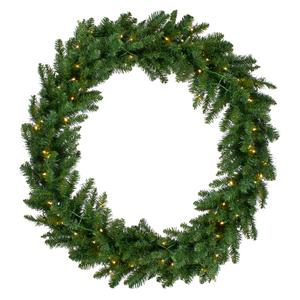Northlight 5ft. Pre-Lit Artificial Christmas Wreath