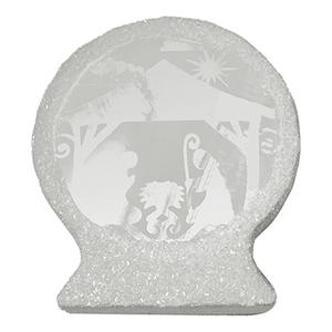 Northlight 9.25in. Pre-Lit Nativity Scene