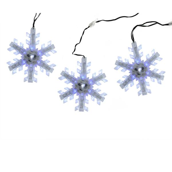 Northlight Snowfall LED Christmas Lights - Set of 3