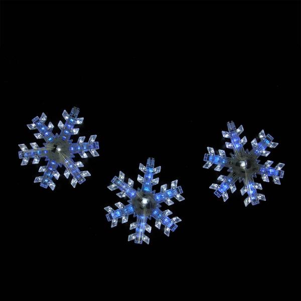 Northlight Snowfall LED Christmas Lights - Set of 3 alternate view
