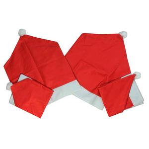 Northlight 4pc. Red Santa Hat Chair Covers alternate view