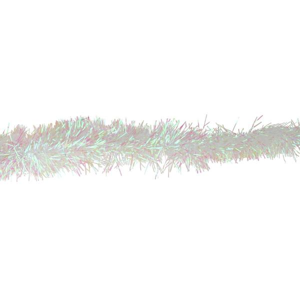 Northlight 50ft. White Iridescent Christmas Garland alternate view