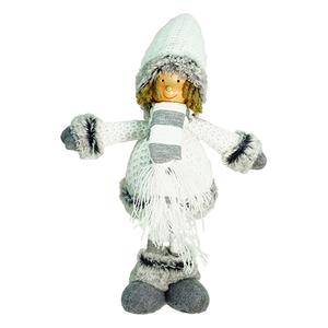 Northlight Wintry Boy Standing Christmas Figurine